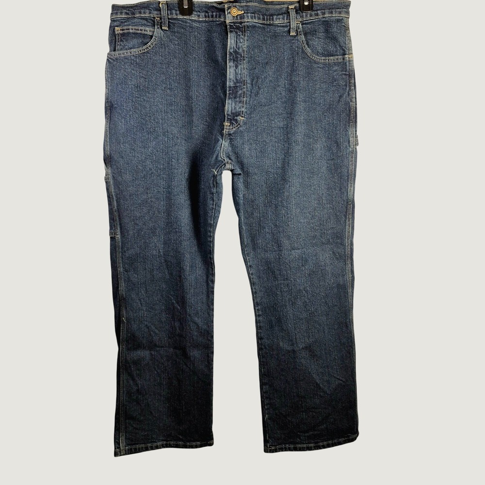 Genuine Dickies Carpenter Jeans 42x30 Relaxed Fit Workwear Utility Denim